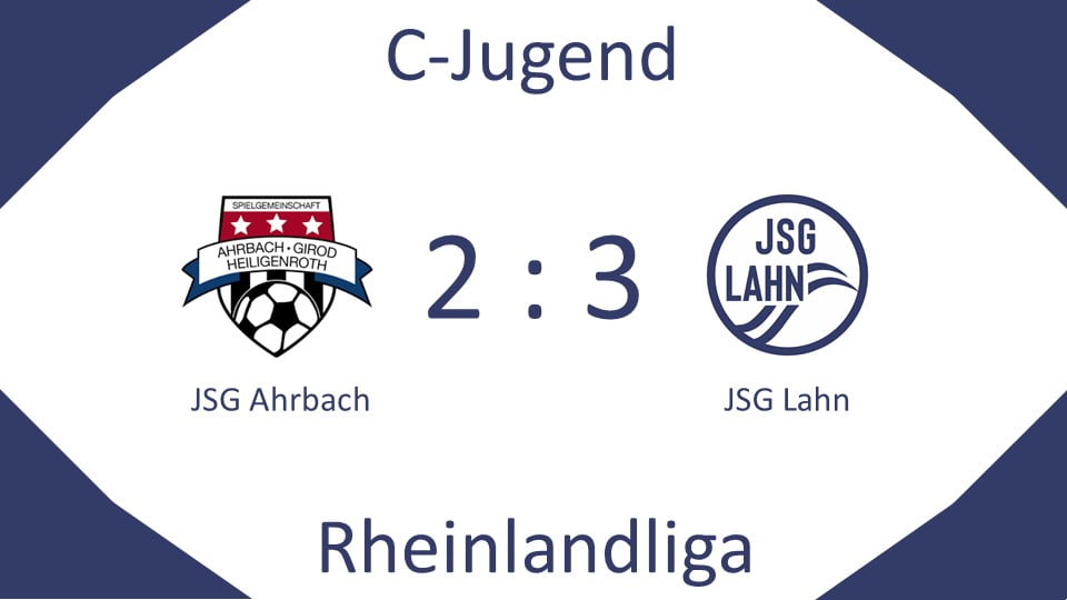 C1 gewinnt auch Ihr zweites Spiel in der Rheinlandligaqualifikation bei der JSG Ahrbach mit 2:3