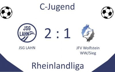 C1 der JSG LAHN überrascht gegen JFV Wolfstein WW/ Sieg