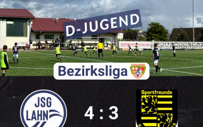 Die D1 JSG LAHN feiert Heimsieg im zweiten Spiel
