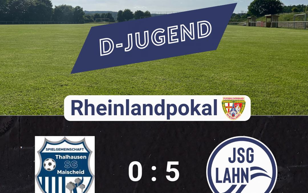 D1 JSG LAHN zieht souverän in 3.Runde des Rheinlandpokal ein